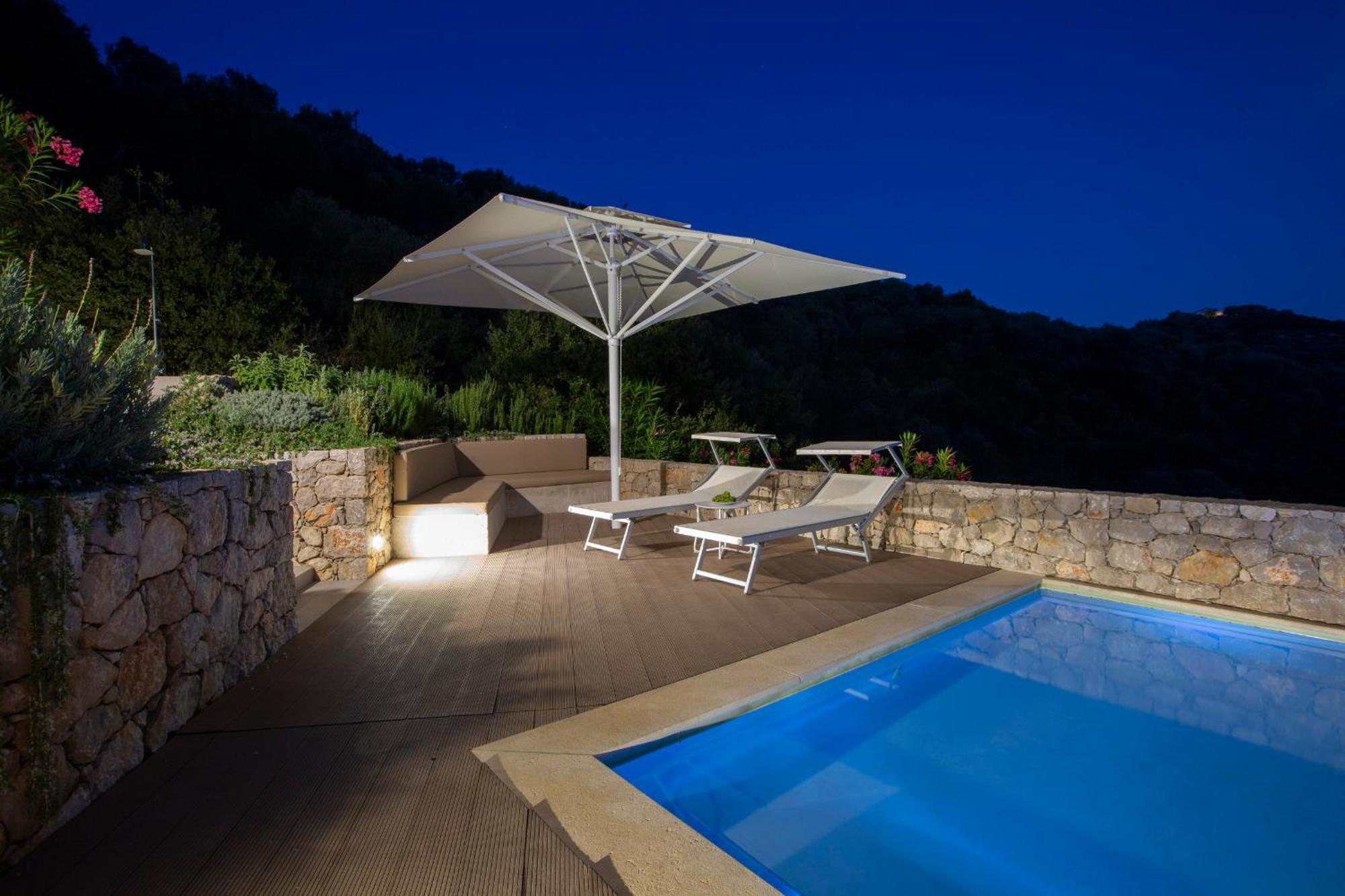 Villa Kastos - Stylish Luxury Villa With Direct Sea Access Syvota Exterior foto