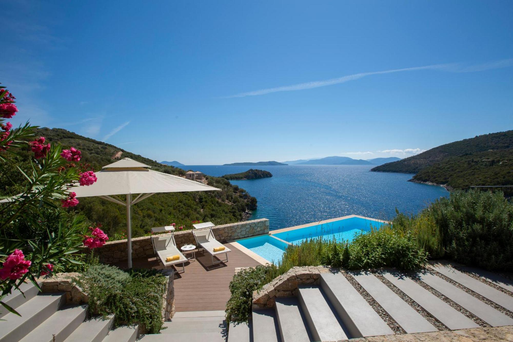 Villa Kastos - Stylish Luxury Villa With Direct Sea Access Syvota Exterior foto