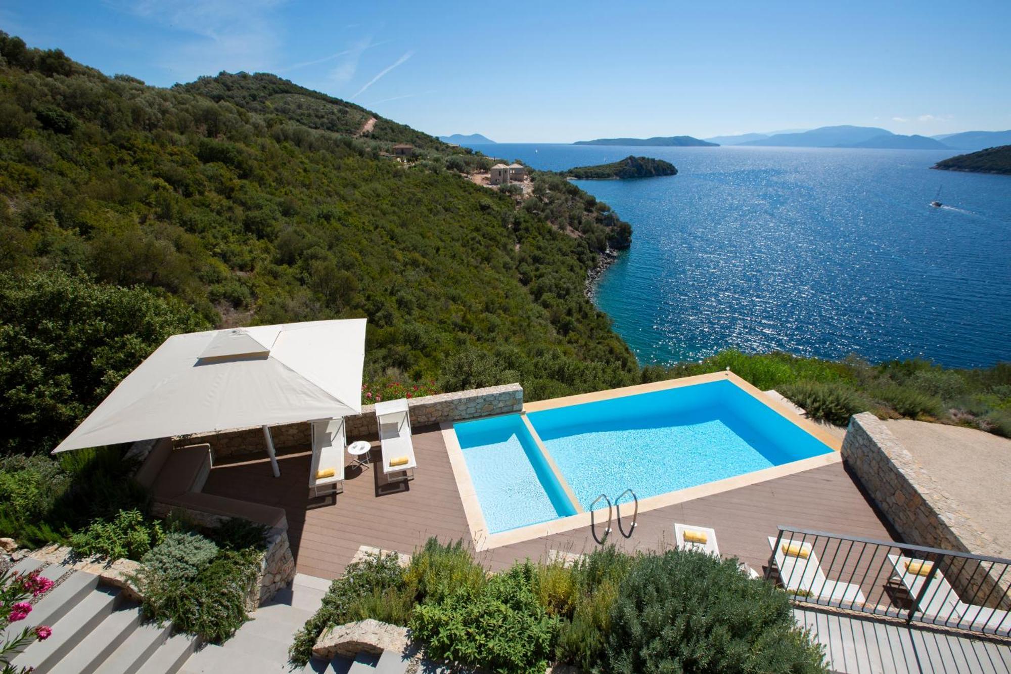 Villa Kastos - Stylish Luxury Villa With Direct Sea Access Syvota Exterior foto