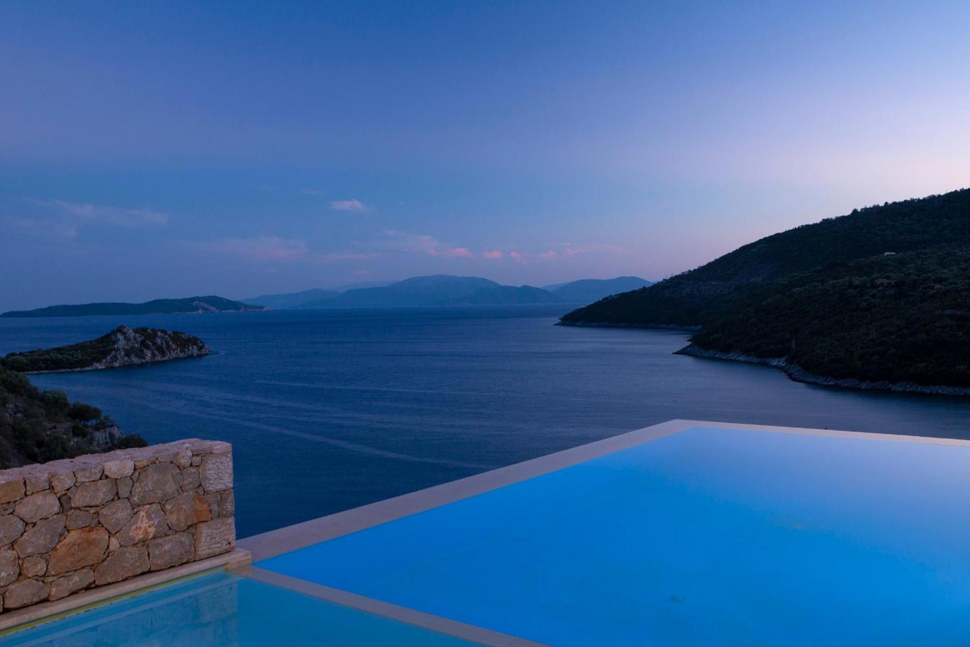 Villa Kastos - Stylish Luxury Villa With Direct Sea Access Syvota Exterior foto