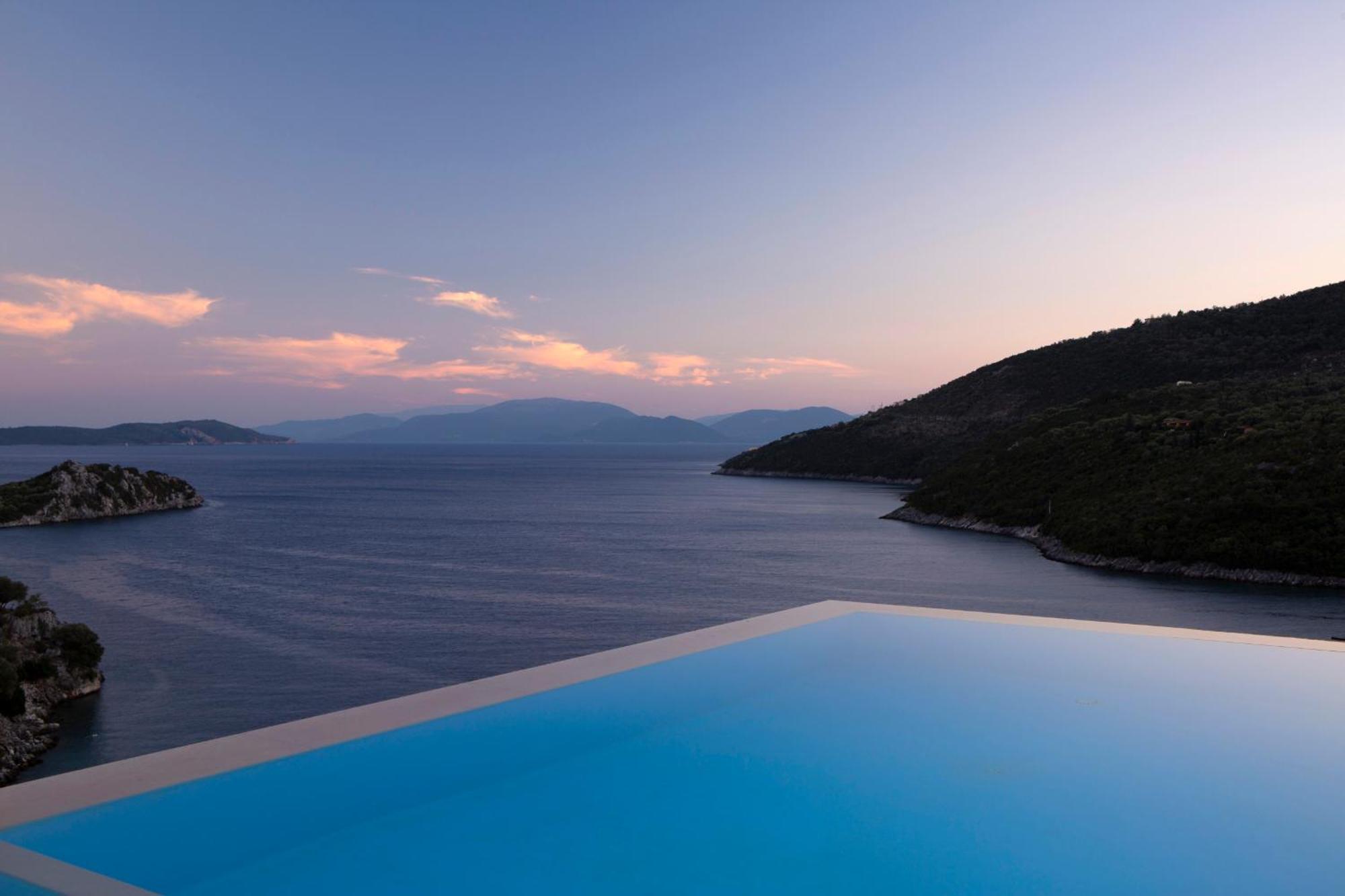 Villa Kastos - Stylish Luxury Villa With Direct Sea Access Syvota Exterior foto