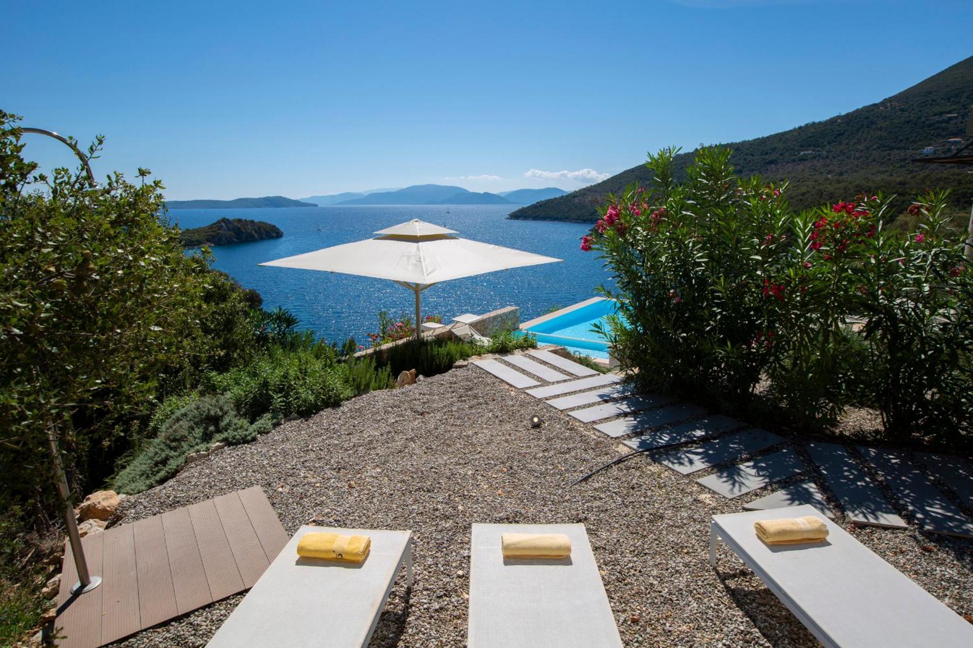 Villa Kastos - Stylish Luxury Villa With Direct Sea Access Syvota Exterior foto