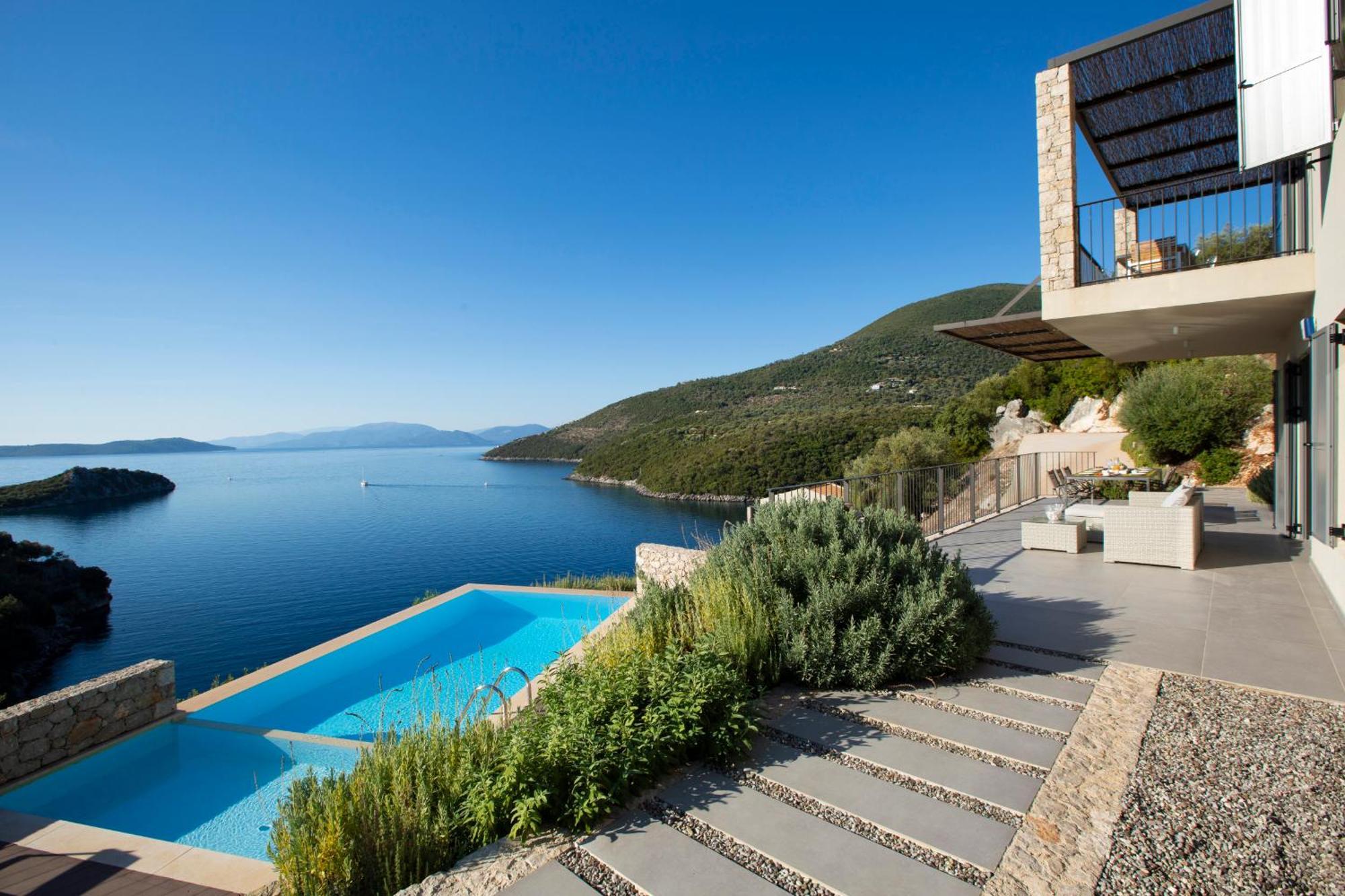 Villa Kastos - Stylish Luxury Villa With Direct Sea Access Syvota Exterior foto