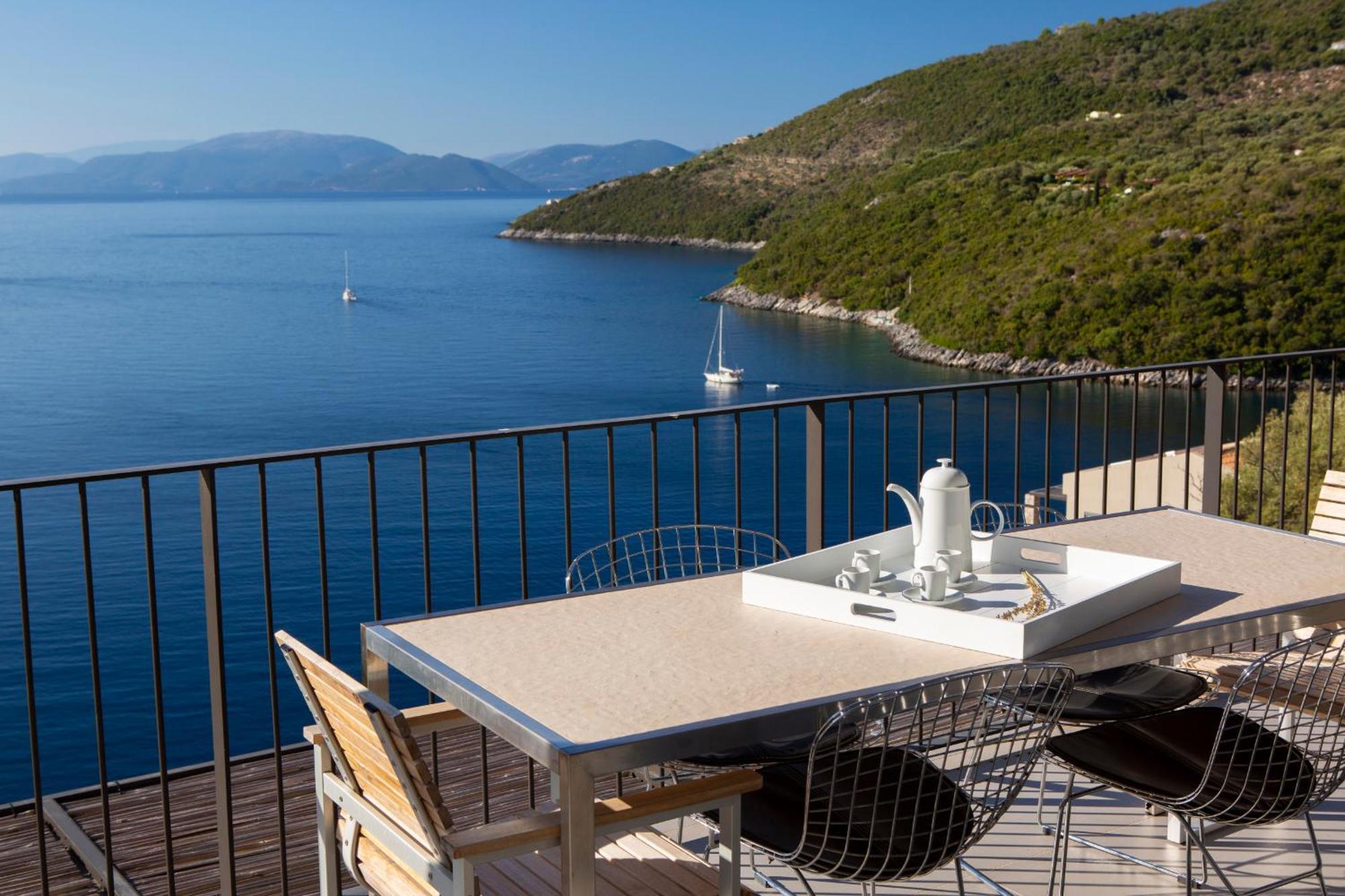 Villa Kastos - Stylish Luxury Villa With Direct Sea Access Syvota Exterior foto