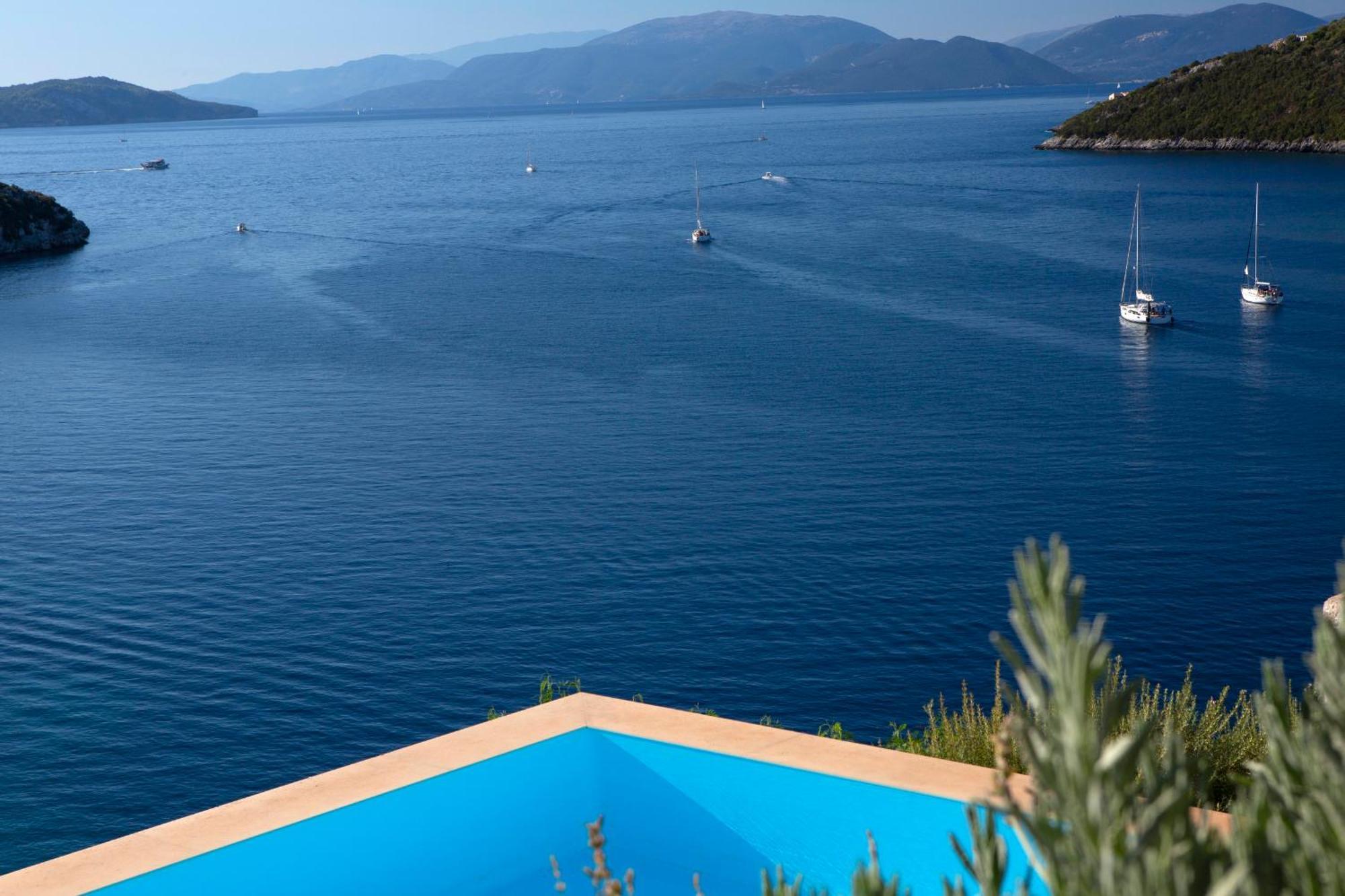 Villa Kastos - Stylish Luxury Villa With Direct Sea Access Syvota Exterior foto