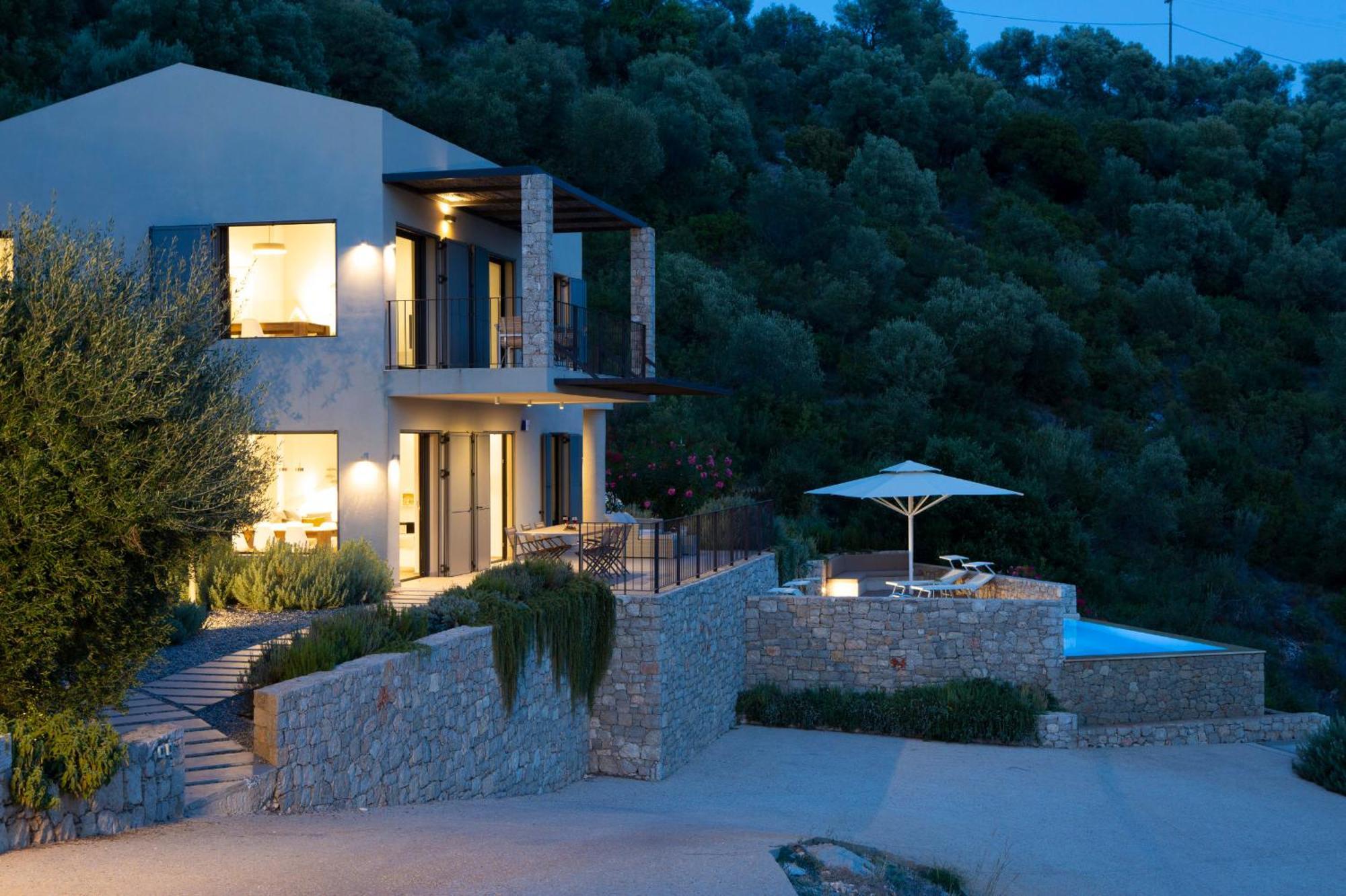 Villa Kastos - Stylish Luxury Villa With Direct Sea Access Syvota Exterior foto