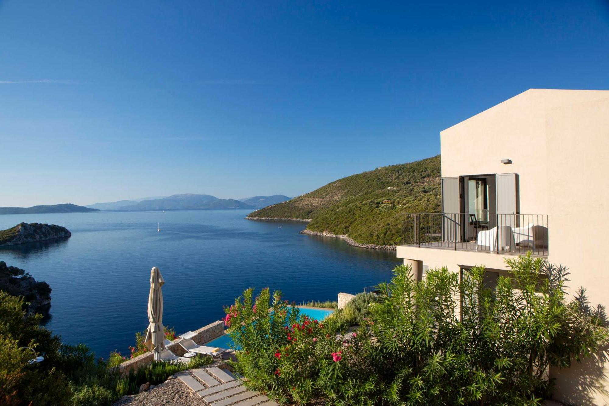 Villa Kastos - Stylish Luxury Villa With Direct Sea Access Syvota Exterior foto