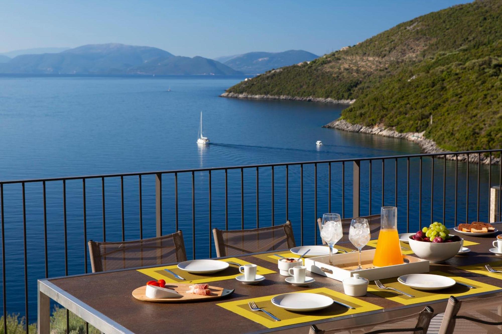 Villa Kastos - Stylish Luxury Villa With Direct Sea Access Syvota Exterior foto