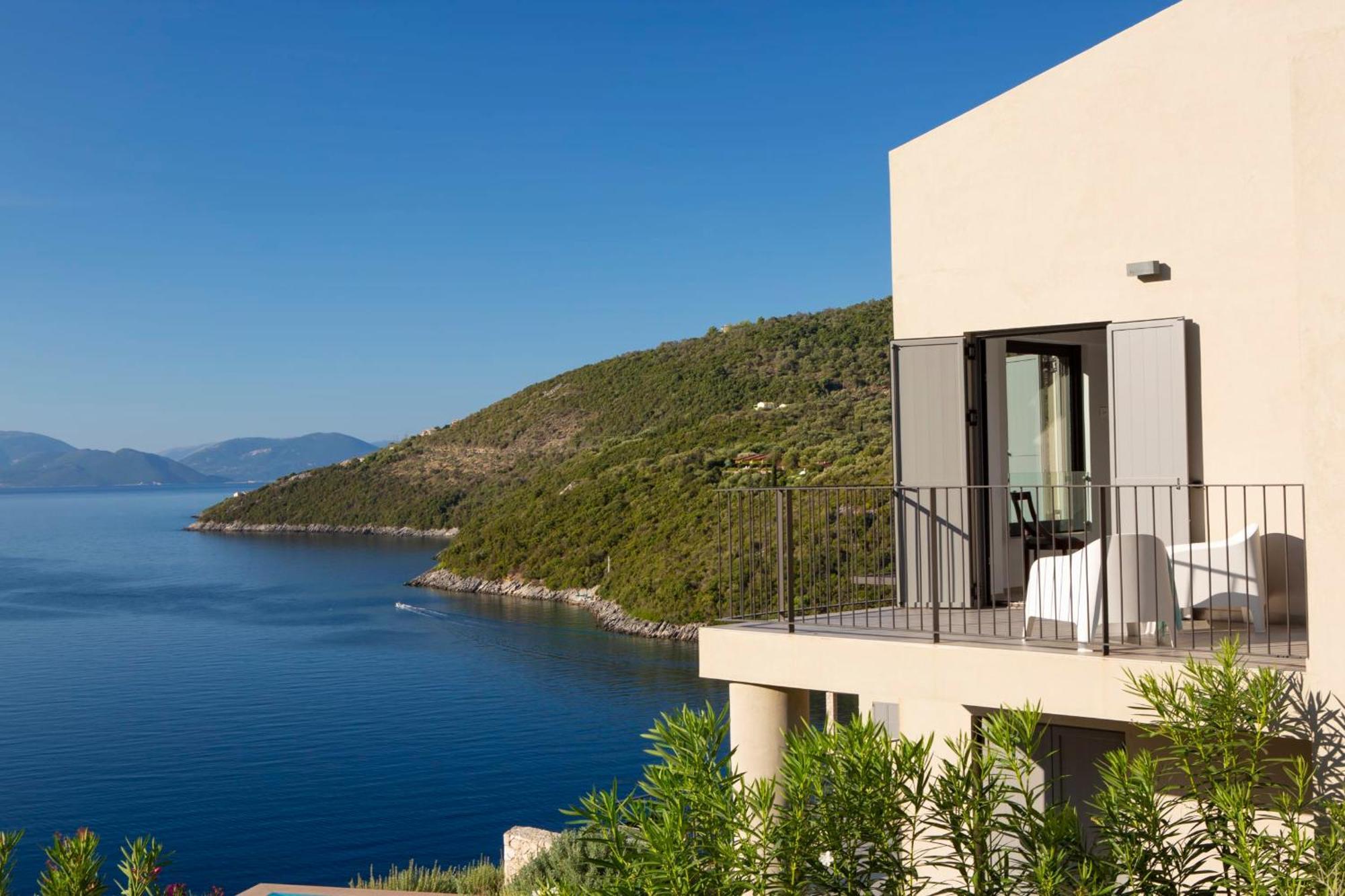 Villa Kastos - Stylish Luxury Villa With Direct Sea Access Syvota Exterior foto