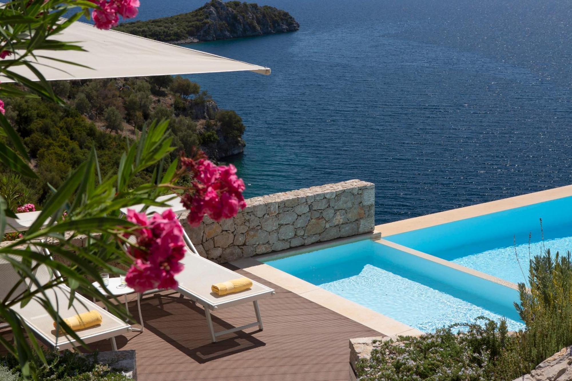 Villa Kastos - Stylish Luxury Villa With Direct Sea Access Syvota Exterior foto