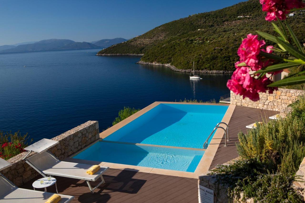 Villa Kastos - Stylish Luxury Villa With Direct Sea Access Syvota Exterior foto